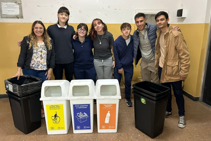 Pergamino: Más escuelas del distrito de suman a la separación de residuos