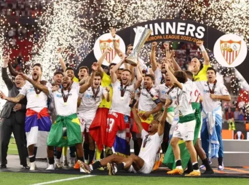 Sevilla derrotó a la Roma y se consagró campeón de la Europa League